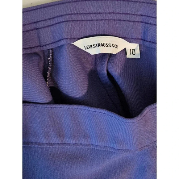 Levi Strauss & Co. Women's Polyester Pants 10 Bundle Blue, Teal, Purple - Picture 14 of 15